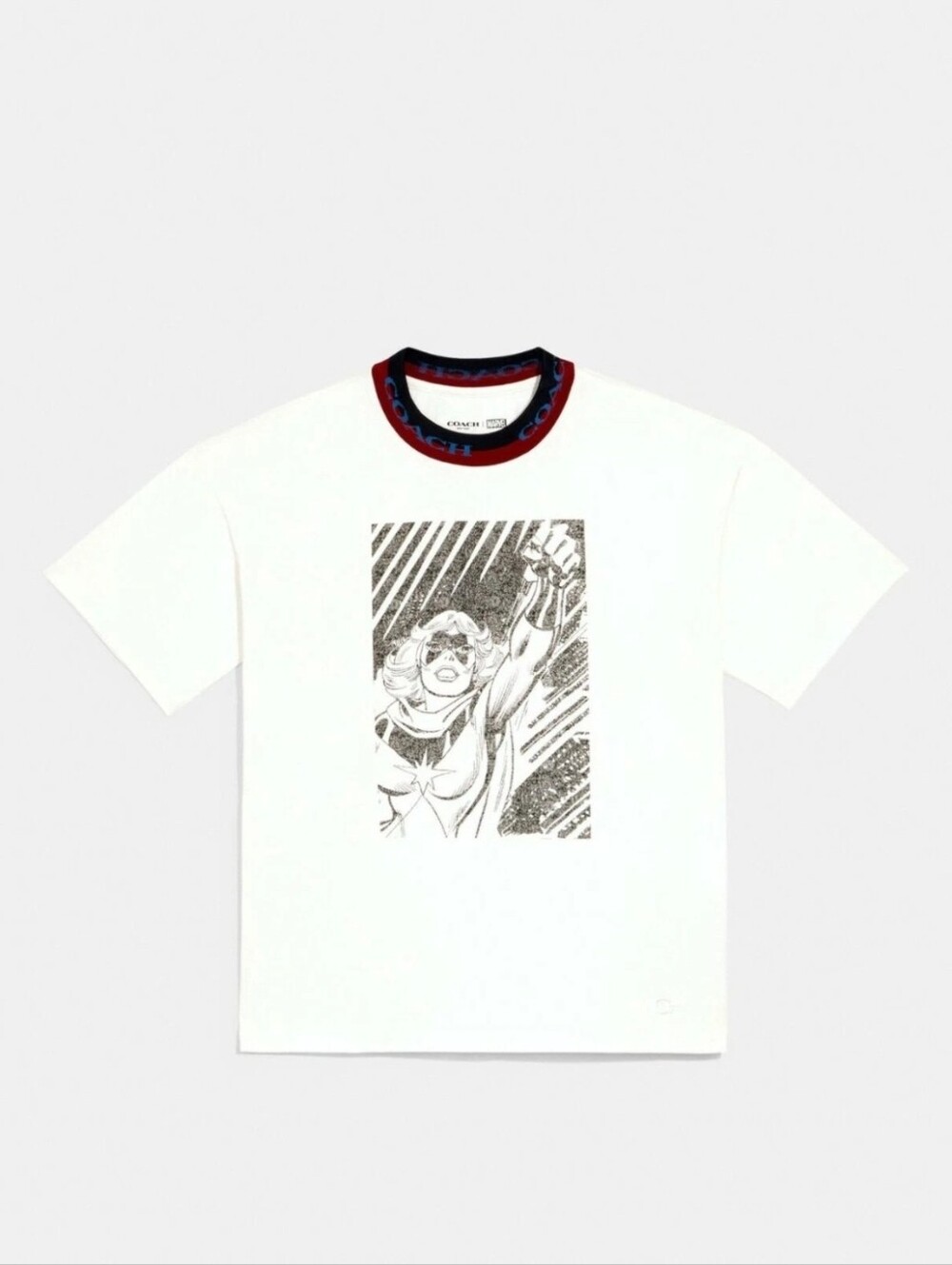 Coach X Marvel Captain Marvel Tee